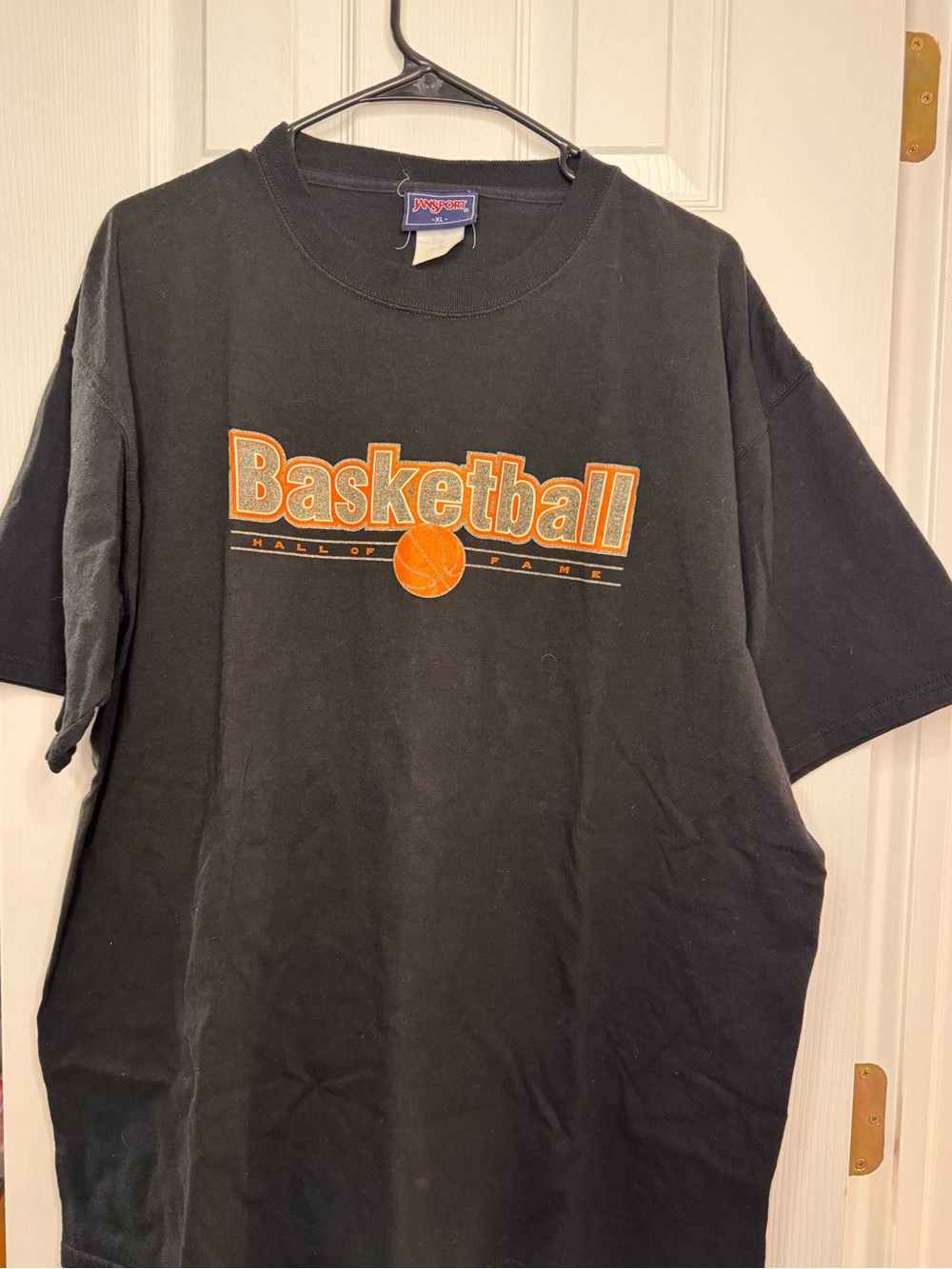 Black Men's basketball hall of fame Short-Sleeve Crewneck T-Shirt